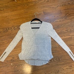 Wrap Sweater Top